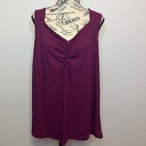 Torrid plum sweetheart tank size 2 NWT